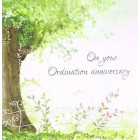 Card - Anniversary Ordination 